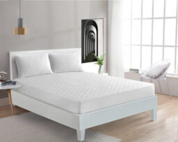 Homes & Linen Extra Deep Soft Quilted Mattress Protector Fully Fitted Non Allergenic Bed Cover Breathable Hypoallergenic Mattress Protector - thumbnail 2