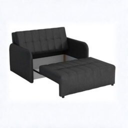Viva Grand Ii Upholstered Sofa Bed Sleeping Function Storage Wooden Legs 85 125 98 Cm Turquoise - thumbnail 3