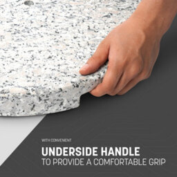 Keplin Parasol Base Stand 12Kg Heavy Duty Granite Patio Umbrella Holder For Garden, Outdoor Furniture, Canopy, Gazebo - thumbnail 5