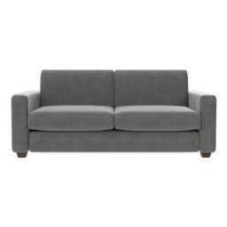 Lucas Dark Grey Fabric Sofa Bed 3 Seater To Large Double, Plush Chenille, Memory Foam Mattress, Solid Wood Frame - thumbnail 5