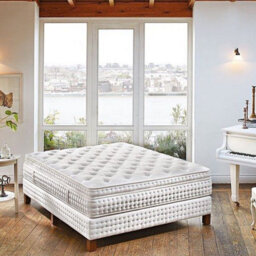 Stratus Interiors Zero Gravity Pillow Top Mattress Luxury Box Pillow Style - Super King - thumbnail 1