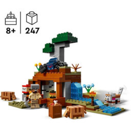 Lego Minecraft 21269 The Armadillo Mine Expedition Cave Spider And Wolf Figures - thumbnail 2