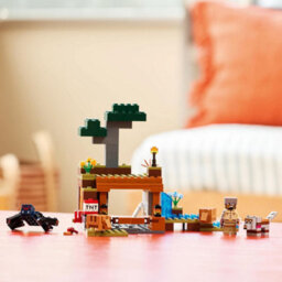 Lego Minecraft 21269 The Armadillo Mine Expedition Cave Spider And Wolf Figures - thumbnail 6