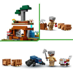 Lego Minecraft 21269 The Armadillo Mine Expedition Cave Spider And Wolf Figures - thumbnail 5