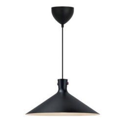 Nordlux Dorina Metal Pendant Light Wood Black,mains - thumbnail 2