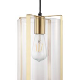 GoodHome Saiphi Gold Effect Pendant Ceiling Light, (Dia)185mm - thumbnail 4