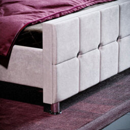 Lassic Vida Designs Valentina Light Grey Velvet Ukfr 5Ft King Size Bed Frame, 200 X 150Cm - thumbnail 7
