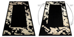 RugsX Carpet Allure 1965 Frame - Structural, Stylish, Glamour Black Gold 180X270 Cm - thumbnail 3