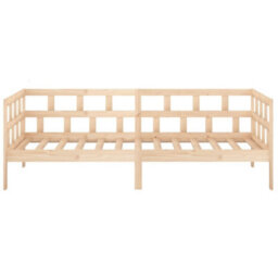 Berkfield Day Bed Solid Wood Pine 80X200 Cm - thumbnail 8