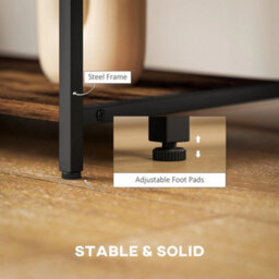 "Industrial Tv Stand Shelves For 60"" Tvs" - thumbnail 4