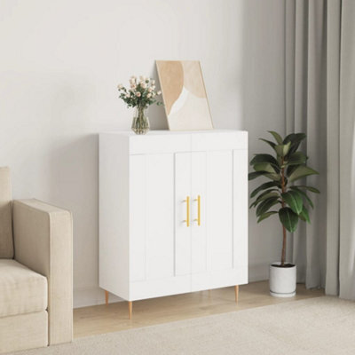 Berkfield Sideboard White 69.5X34X90 Cm Engineered Wood - image 1