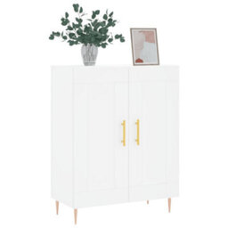 Berkfield Sideboard White 69.5X34X90 Cm Engineered Wood - thumbnail 3