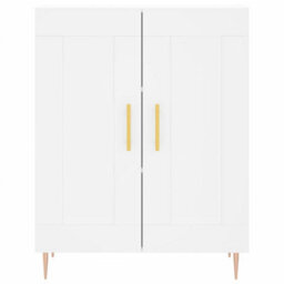 Berkfield Sideboard White 69.5X34X90 Cm Engineered Wood - thumbnail 5