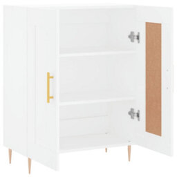 Berkfield Sideboard White 69.5X34X90 Cm Engineered Wood - thumbnail 6