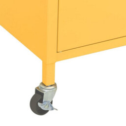Vidaxl Storage Cabinet Mustard Yellow 60X35X56 Cm Steel - thumbnail 8
