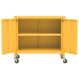 Vidaxl Storage Cabinet Mustard Yellow 60X35X56 Cm Steel - thumbnail 6