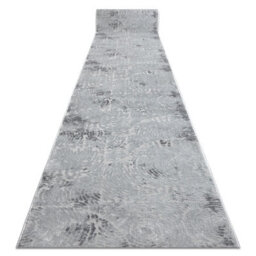 RugsX Runner Structural Mefe 8725 Two Levels Of Fleece Grey 200 Cm  200X200 Cm - thumbnail 1