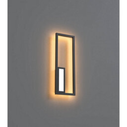 Luminosa Lighting Luminosa Boutique Rectangle Wall Lamp, 21W Led, 3000K, 1130Lm, Black, 3Yrs Warranty - thumbnail 2