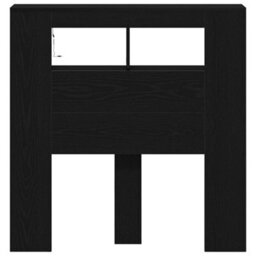 Walplus Led Headboard Black Oak 100 X 18.5 X 103.5 Cm Engineered Wood - thumbnail 6