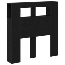 Walplus Led Headboard Black Oak 100 X 18.5 X 103.5 Cm Engineered Wood - thumbnail 5