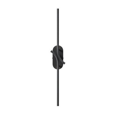 Luminosa Lighting Luminosa Renaissance Modern Integrated Led Wall Lamp Black 3000K 170Lm White Shade - image 1