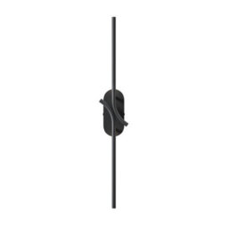 Luminosa Lighting Luminosa Renaissance Modern Integrated Led Wall Lamp Black 3000K 170Lm White Shade - thumbnail 1