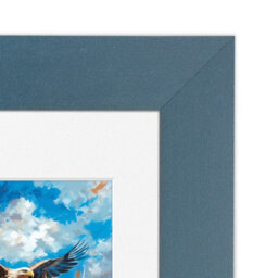 Ak Frames Navy Blue 16X12 Frame With 12X10 Mount And Perspex Front - thumbnail 9