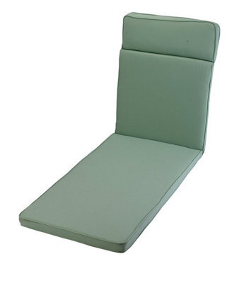 Glendale Garden & Leisure Misty Jade Sun Lounger Outdoor Garden Furniture Cushion - L198 X W60 X H4 Cm - image 1