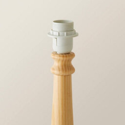 Valuelights Victoria Traditional Light Wood Candlestick Floor Lamp Base - thumbnail 4