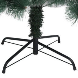 Berkfield Artificial Christmas Tree With Stand Green 210 Cm Pet - thumbnail 5