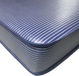 Wilson Beds - Basic Waterproof Pvc Mattress - 3Ft Single, One Sided, Foam Free, Medium Soft, Blue Water Proof Mattress - thumbnail 2