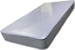 Wilson Beds - Basic Waterproof Pvc Mattress - 3Ft Single, One Sided, Foam Free, Medium Soft, Blue Water Proof Mattress - thumbnail 4