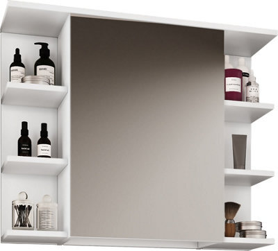 Vcm Mirror Cabinet Bathroom Mirror Shelf Zalo - image 1