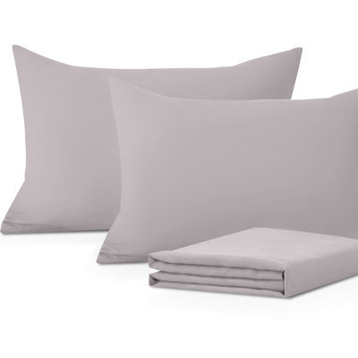 Moonlight Bedding Pillowcase Pack Of 6-Envelope Closure Super Soft Brushed Microfiber House Wife Pillow Cover,(Silver, 50X75Cm) - image 1