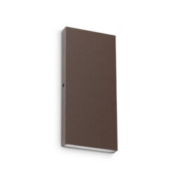 Ideal Lux Luminosa Post-It Outdoor Up Down Wall Lamp Coffee 2X Led 620Lm 3000K Ip65 - Driver Required - thumbnail 1