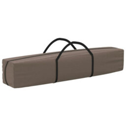 Walplus Folding Party Tent Garden Gazebo Canopy Taupe 3X3 M - thumbnail 7