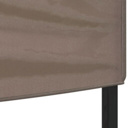 Walplus Folding Party Tent Garden Gazebo Canopy Taupe 3X3 M - thumbnail 4