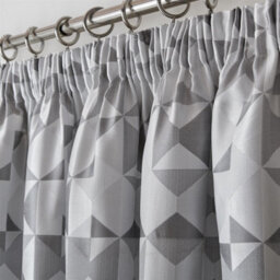 Luxury Living Skandi Pencil Pleat Curtains Silver/grey - thumbnail 4
