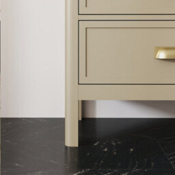 Melody Maison Large 6 Drawer Chest Of Drawers - Lawrence Taupe Range - thumbnail 4