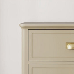 Melody Maison Large 6 Drawer Chest Of Drawers - Lawrence Taupe Range - thumbnail 5