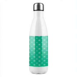 Benjamin Tate Design Nautical Elements On Green Stainless Steel Bottle Designer Style - thumbnail 1