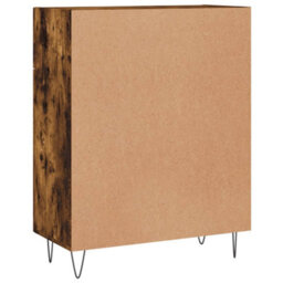 Berkfield Modern Sideboard Smoked Oak 69.5X34X90 Cm Engineered Wood - thumbnail 8