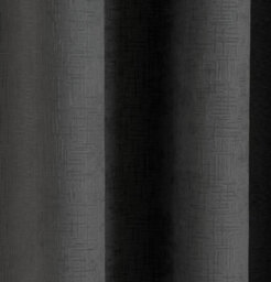 Enhanced Living Vogue Black 90 X 72 Inch (229X183Cm) Eyelet Thermal Noise Reducing Dim Out Curtains (Pair) - thumbnail 3