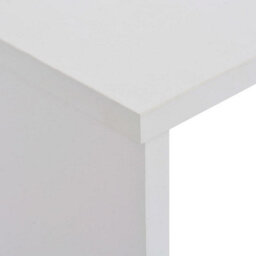 Berkfield Bar Table With 2 Table Tops White 130X40X120 Cm - thumbnail 9