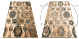 RugsX Wool Carpet Polonia Olivo Ornament Kamel Beige 300X400 Cm - thumbnail 2
