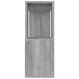 Berkfield Book Cabinet/room Divider Grey Sonoma 80X24X63 Cm - thumbnail 6