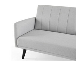 Home Detail Clinton Light Grey Fabric L Shape Sofa Bed - thumbnail 6