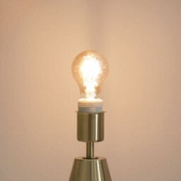 Valuelights Jax Gold Metal Touch Dimmer Table Lamp With Cream Boucle Shade - thumbnail 3