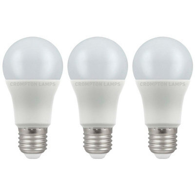 Crompton Lamps Led Gls 11W E27 Daylight Opal (75W Eqv) (3 Pack)