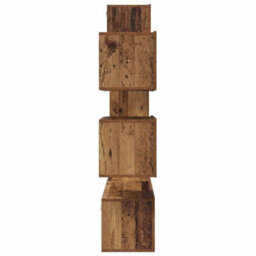 Berkfield Modern Tv Cabinet Set 6 Pcs Old Wood 30.5 X 30 X 90 Cm Engineered Wood - thumbnail 9